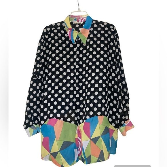 BCBG retro oversized sheet shirt size S - Picture 1 of 9